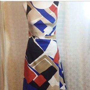 The Limited Patterned Midi Dress